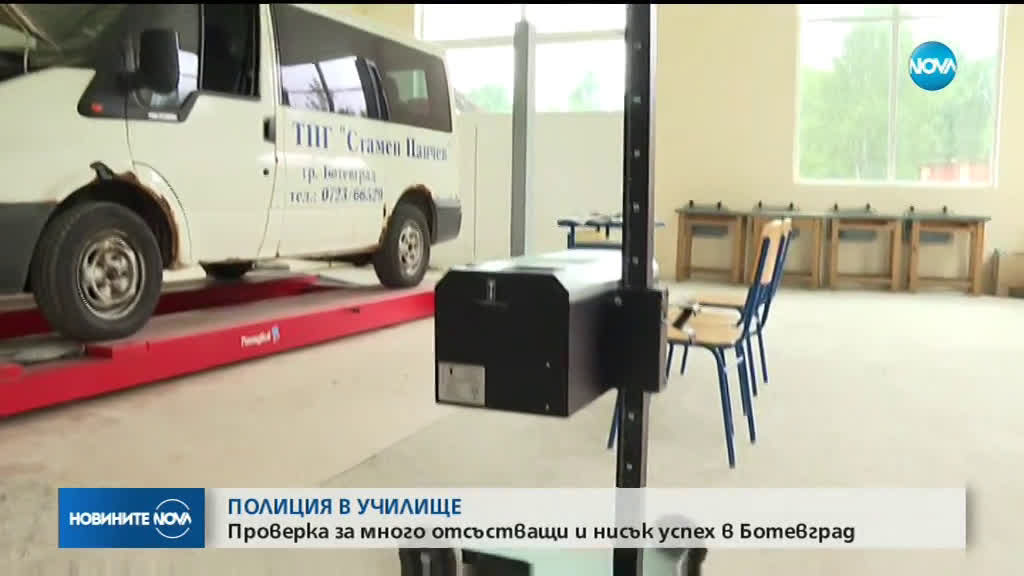 Заради нисък резултат на матурите: Полиция влезе в училище в Ботевград