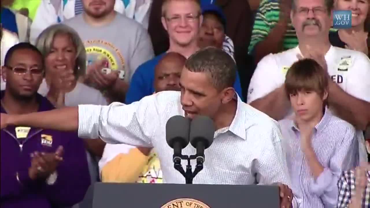 Барак Обама пее песента на Деми Ловато - Made in the U.s.a.
