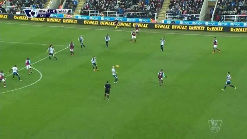 Нюкасъл - Уест Хем 2:1