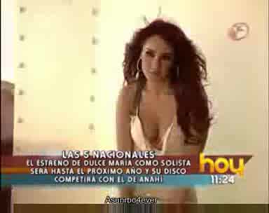 Dulce Maria se estrenara como solista el proximo ano (hoy)