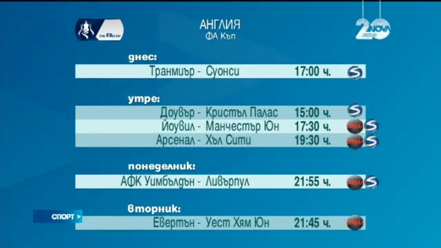 Спортни Новини (03.01.2014 - обедна)