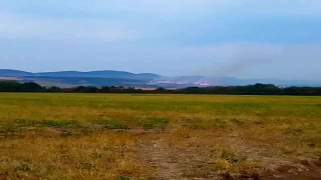 Гора гори над врачанско село