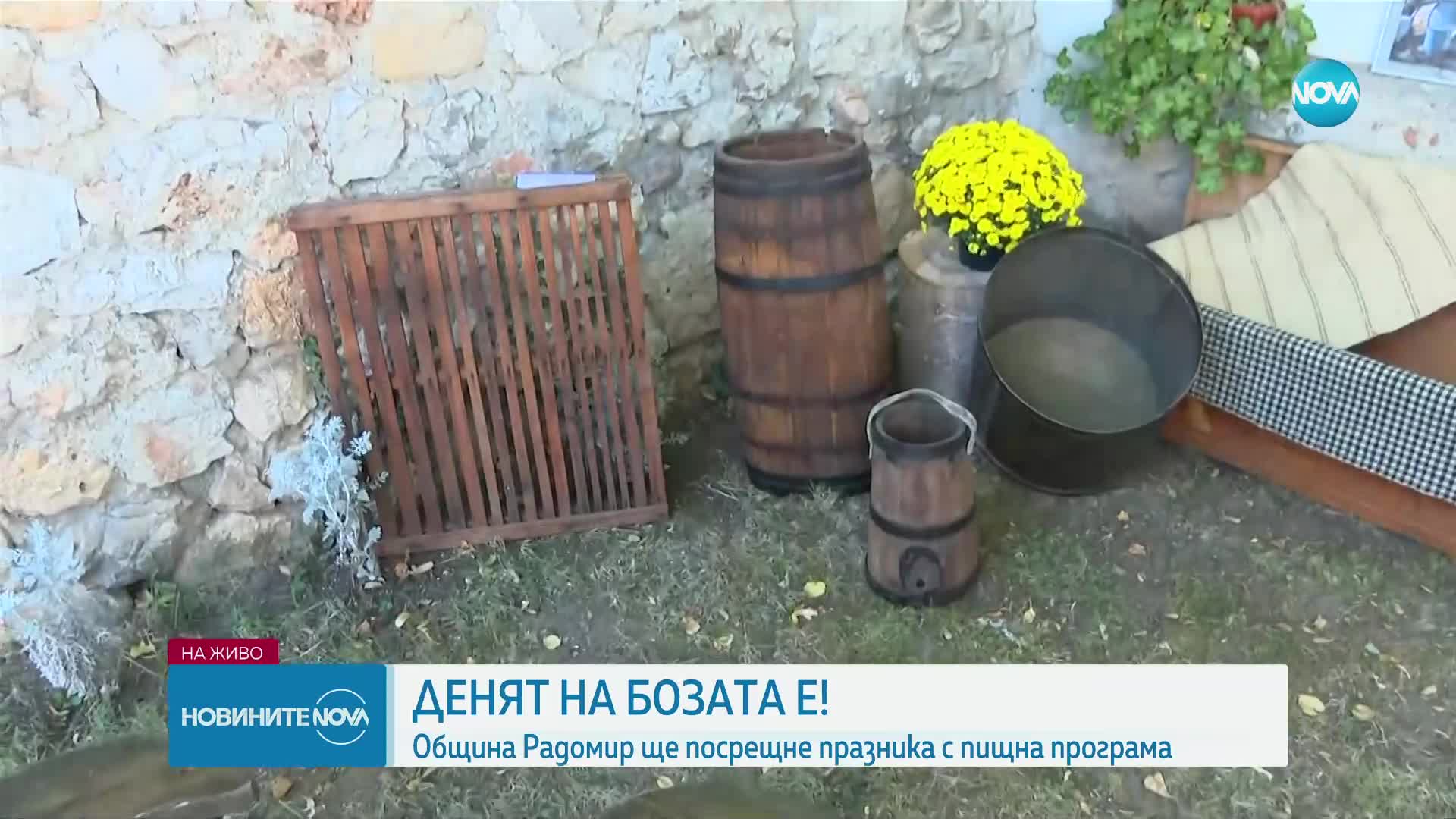 В Радомир празнуват Деня на бозата