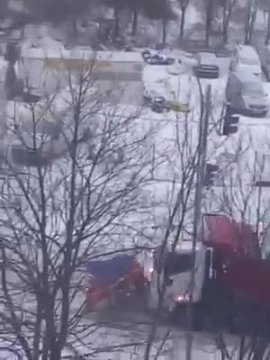 Зимна обстановка в гр. Варна