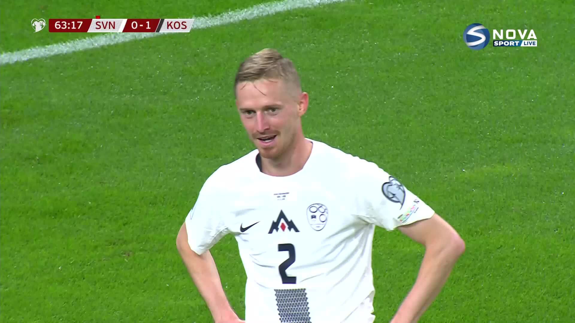 Автогол шедьовър в двубоя между Словения и Косово