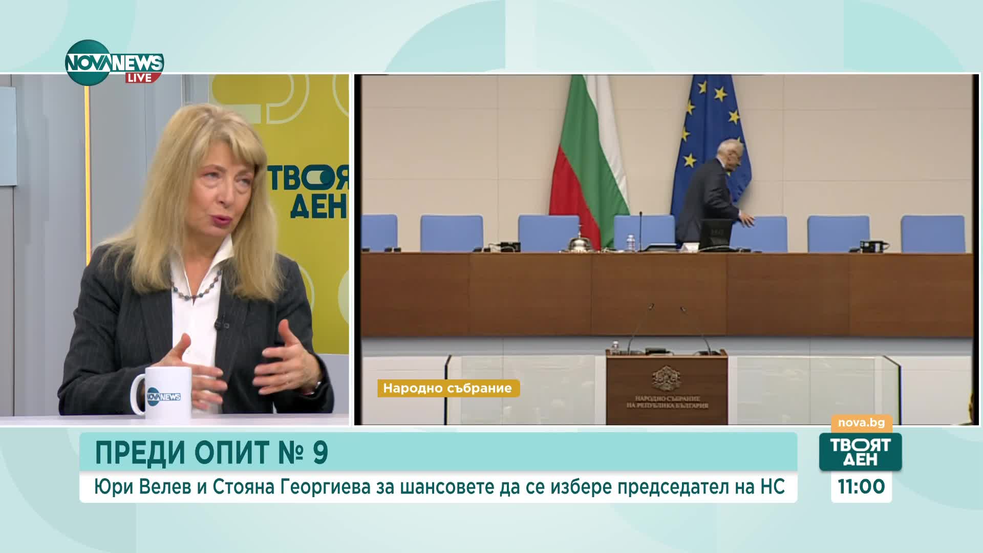 Стояна Георгиева и Юри Велев за възможния  избор на председател на парламента