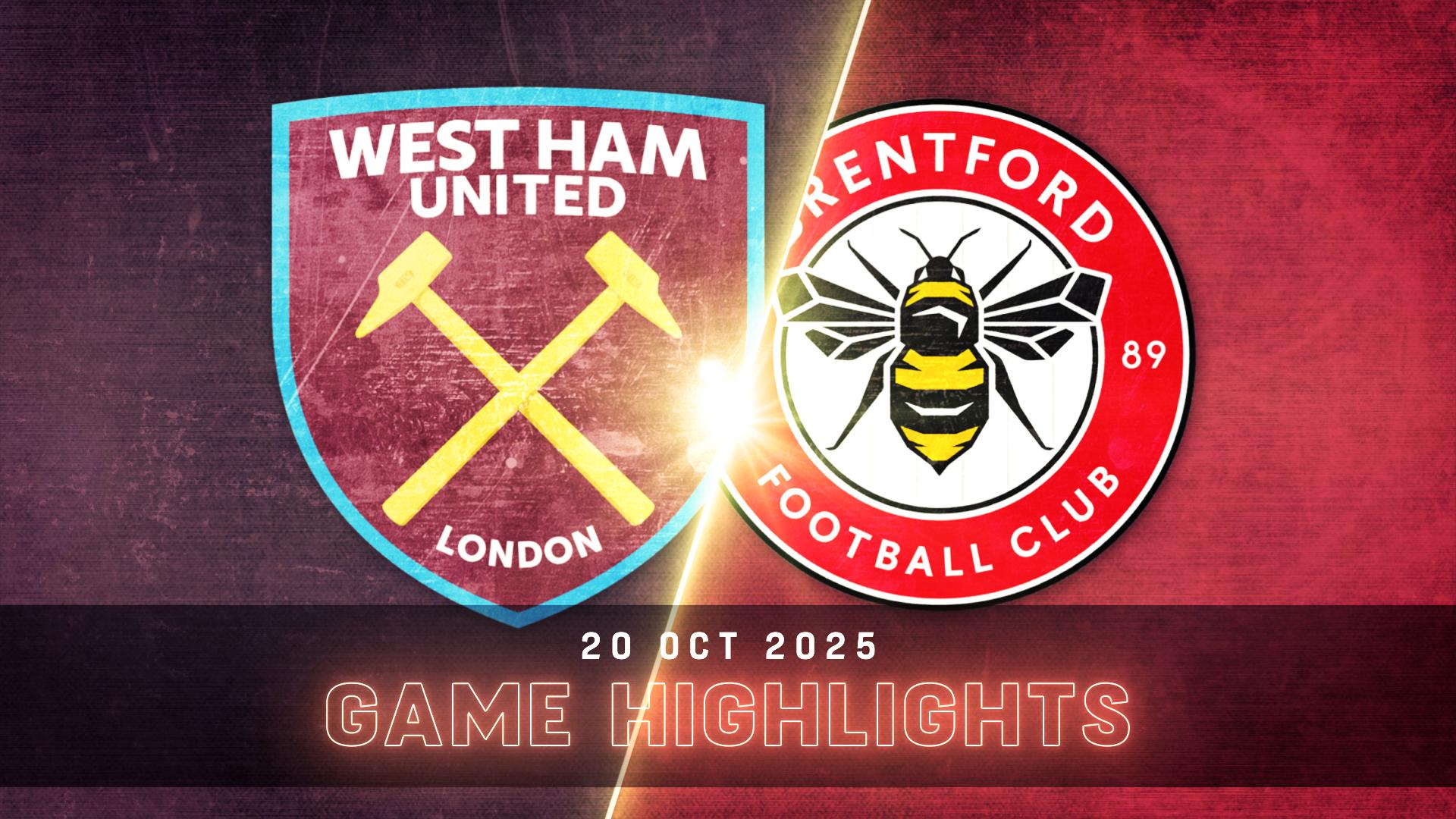 West Ham United vs. Brentford - Condensed Game