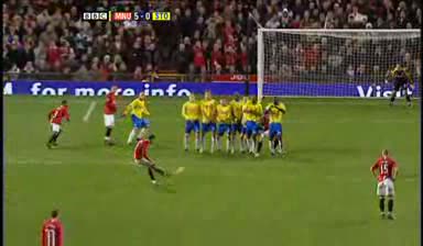 [15.11.2008] Manchester United - Stoke City 5:0 Втори Гол На Роналдо