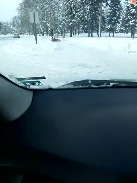 Снегопочистване с каруца