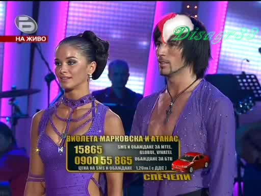 Dancing Stars Виолета Марковска ФИНАЛ 15.12.2008