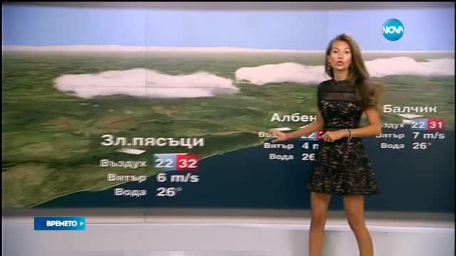 Прогноза за времето (22.08.2016 - сутрешна)