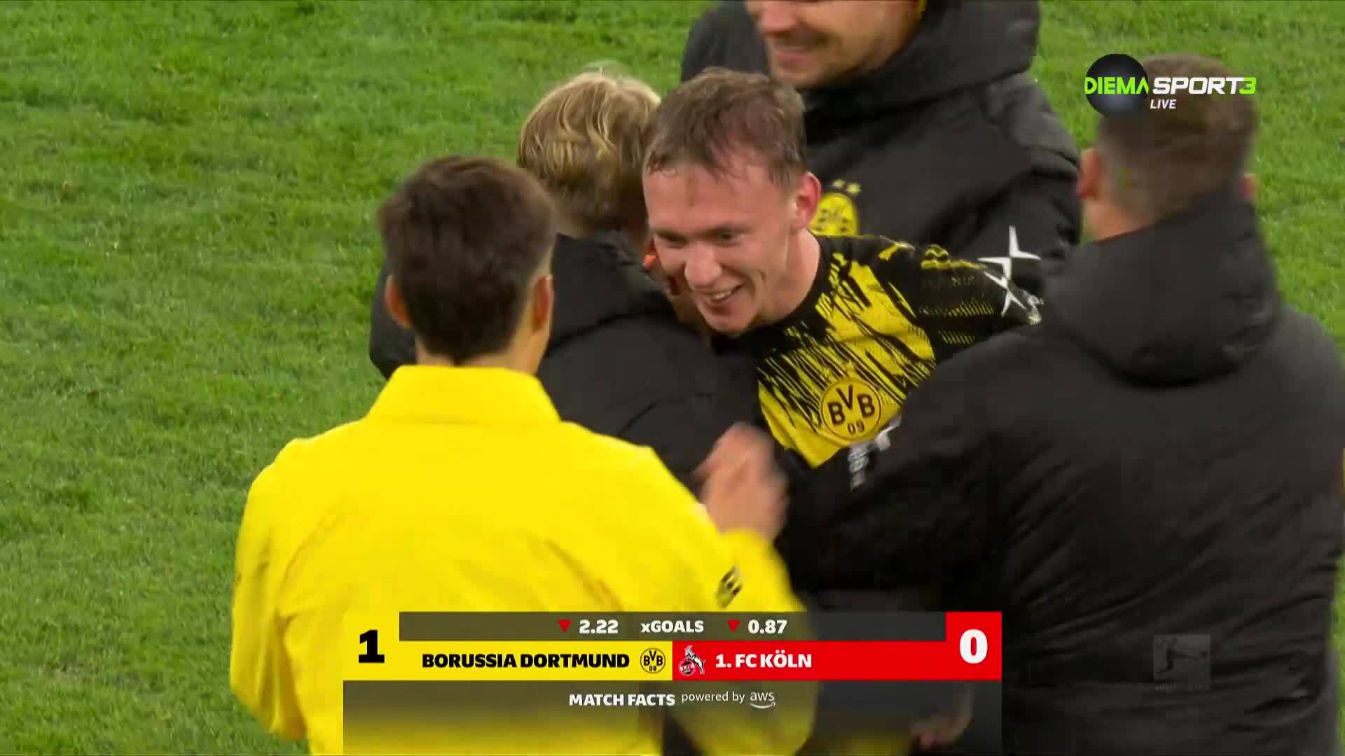 Борусия Дортмунд - Кьолн 1:0 /репортаж/