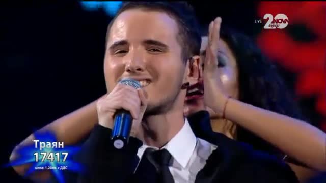 Траян Костов - X Factor Live (02.12.2014)