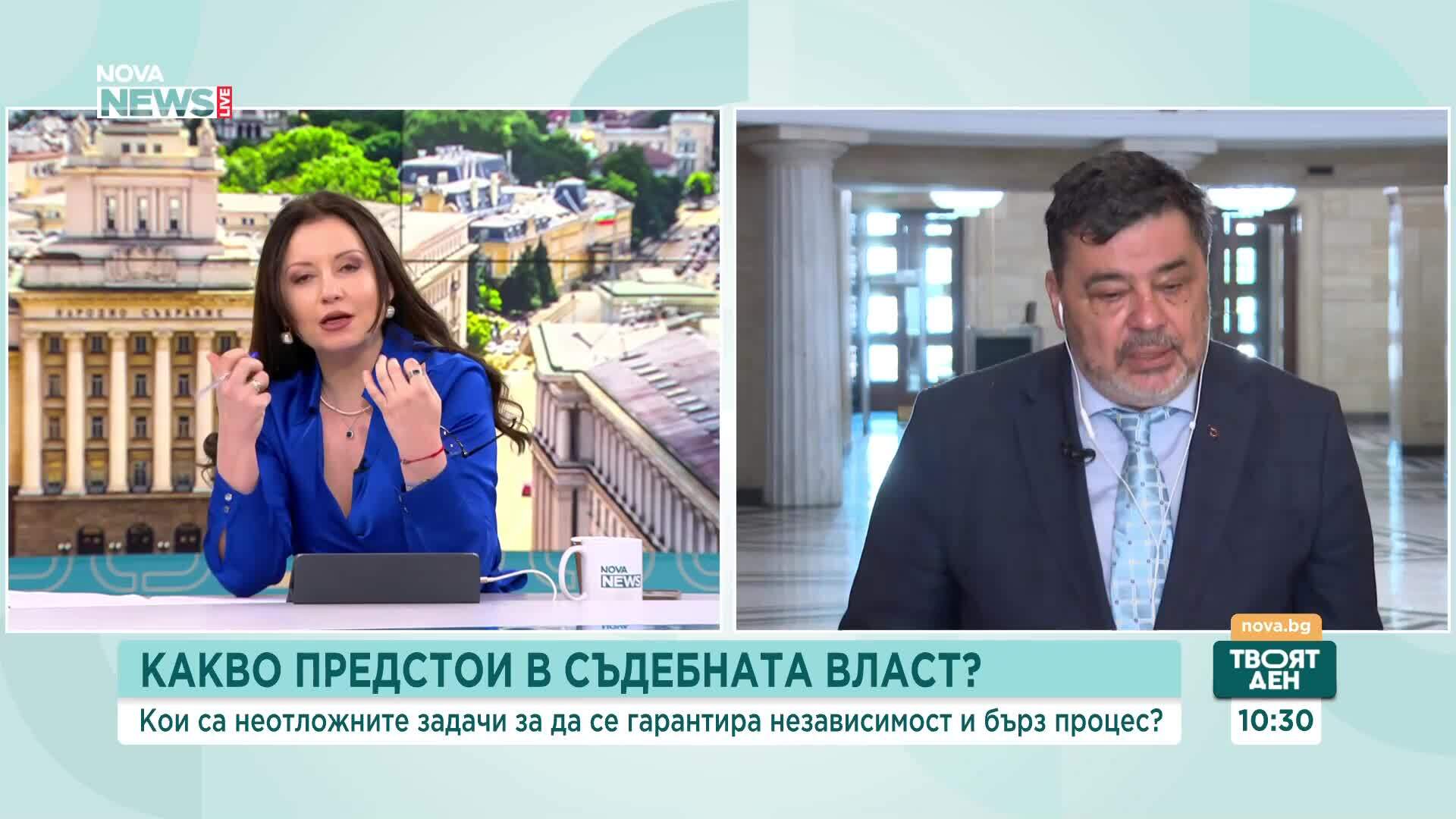 Велислав Величков: Има прокурорски почерк в начина на написване на законопроекта за съдебната реформа