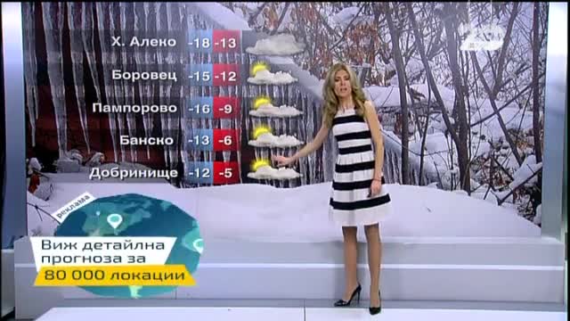Прогноза за времето (06.01.2015 - централна)
