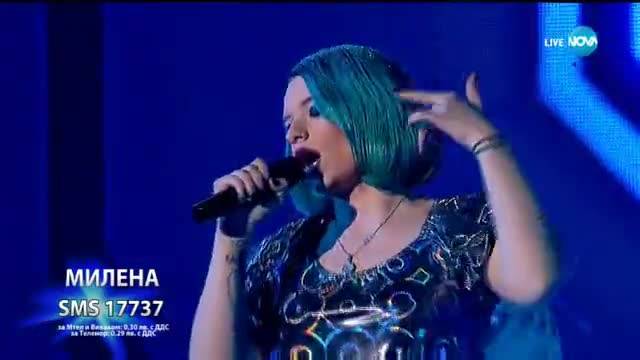 Екстравагантната Милена взриви публиката с Don't Let Me Down - X Factor Live (26.11.2017)