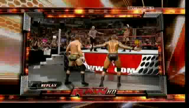 Raw.03/16/09 Tripleh vs Cody Rhodes (steel cage match)