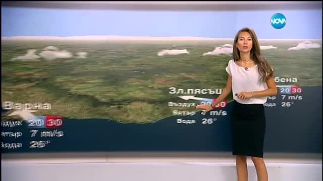 Прогноза за времето (25.07.2016 - сутрешна)