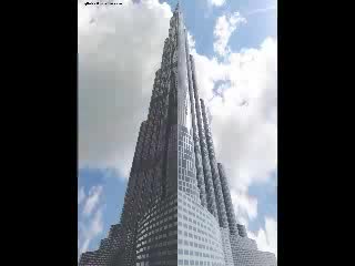 Най - Високата Сграда В Света - Burj Dubai