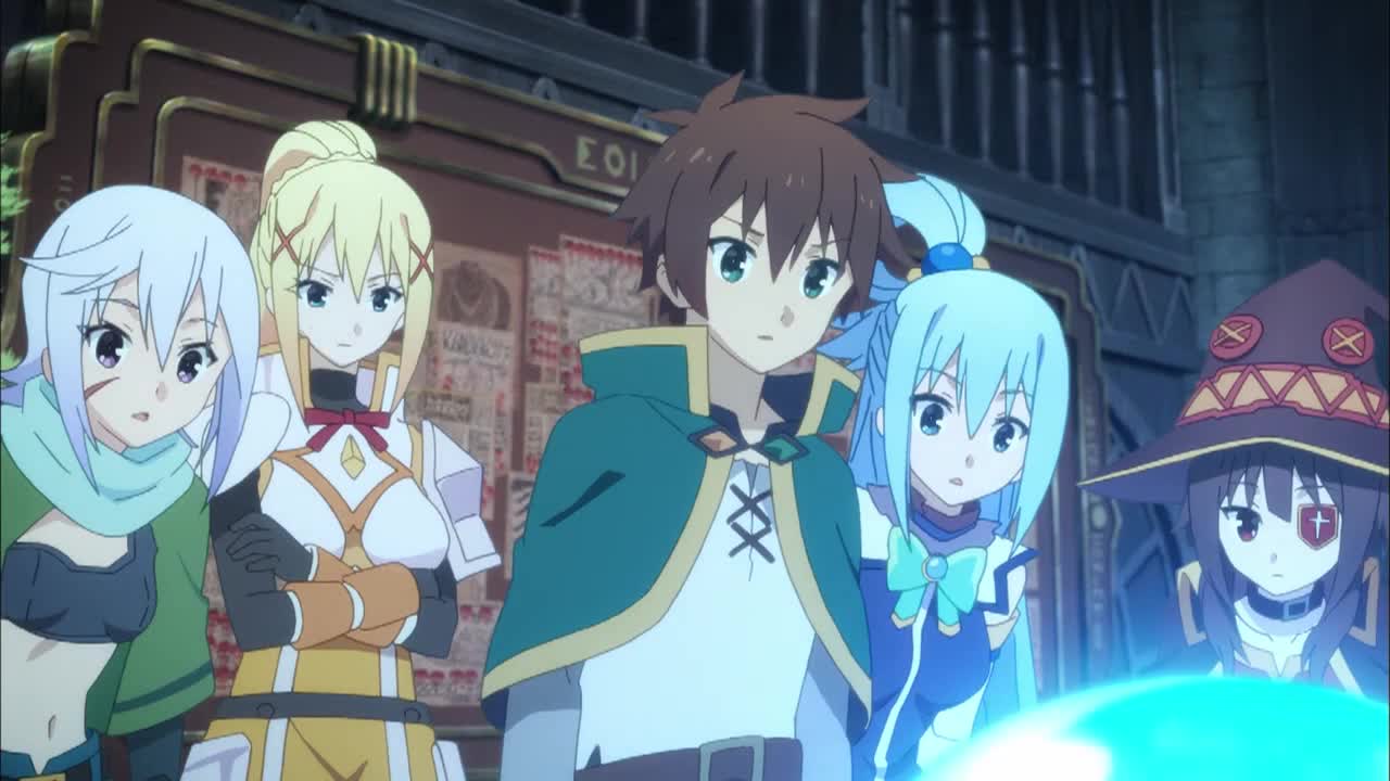 Kono Subarashii Sekai ni Shukufuku wo! 10 Финал Бг Субс
