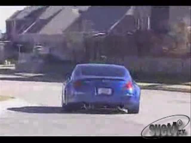 Nissan 350z Със Зверски Двигател И Супер Звук