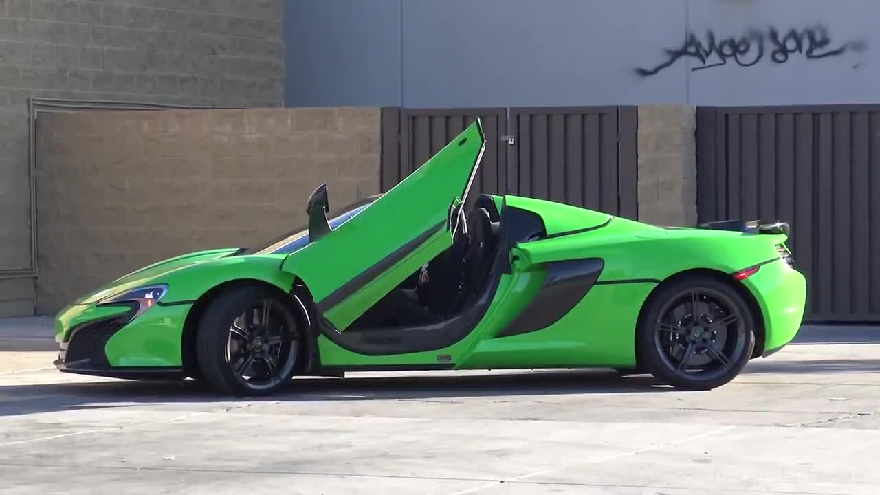Изкушение за непознати със суперкола Mclaren