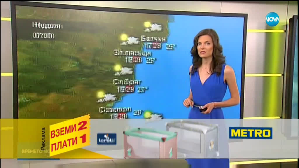 Прогноза за времето (21.07.2019 - сутрешна)