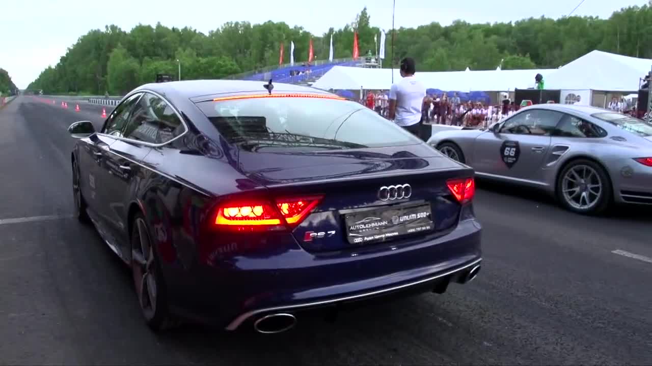 Porsche 911 Turbo vs Lamborghini Aventador vs Corvette Z R 1 vs Audi R S 7