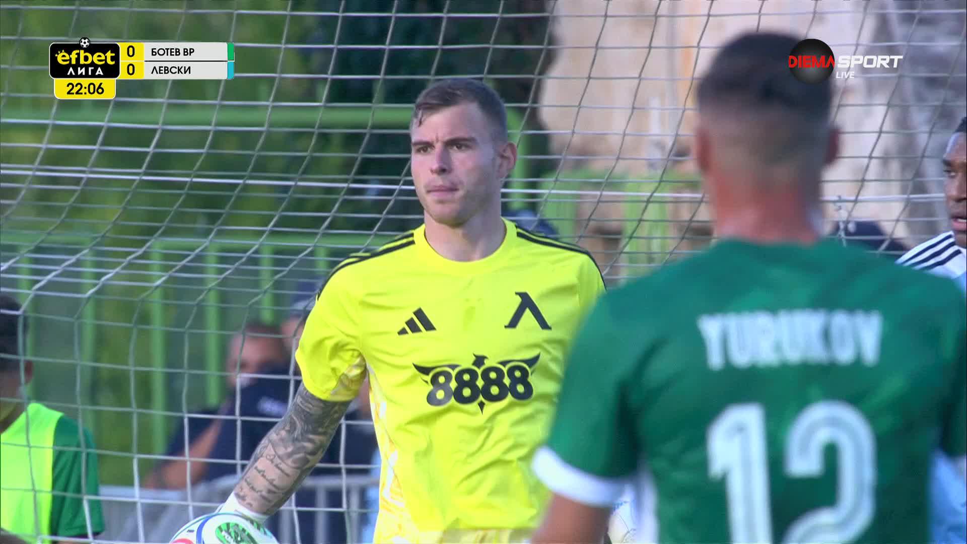 Ботев Враца - Левски 0:0 /първо полувреме/