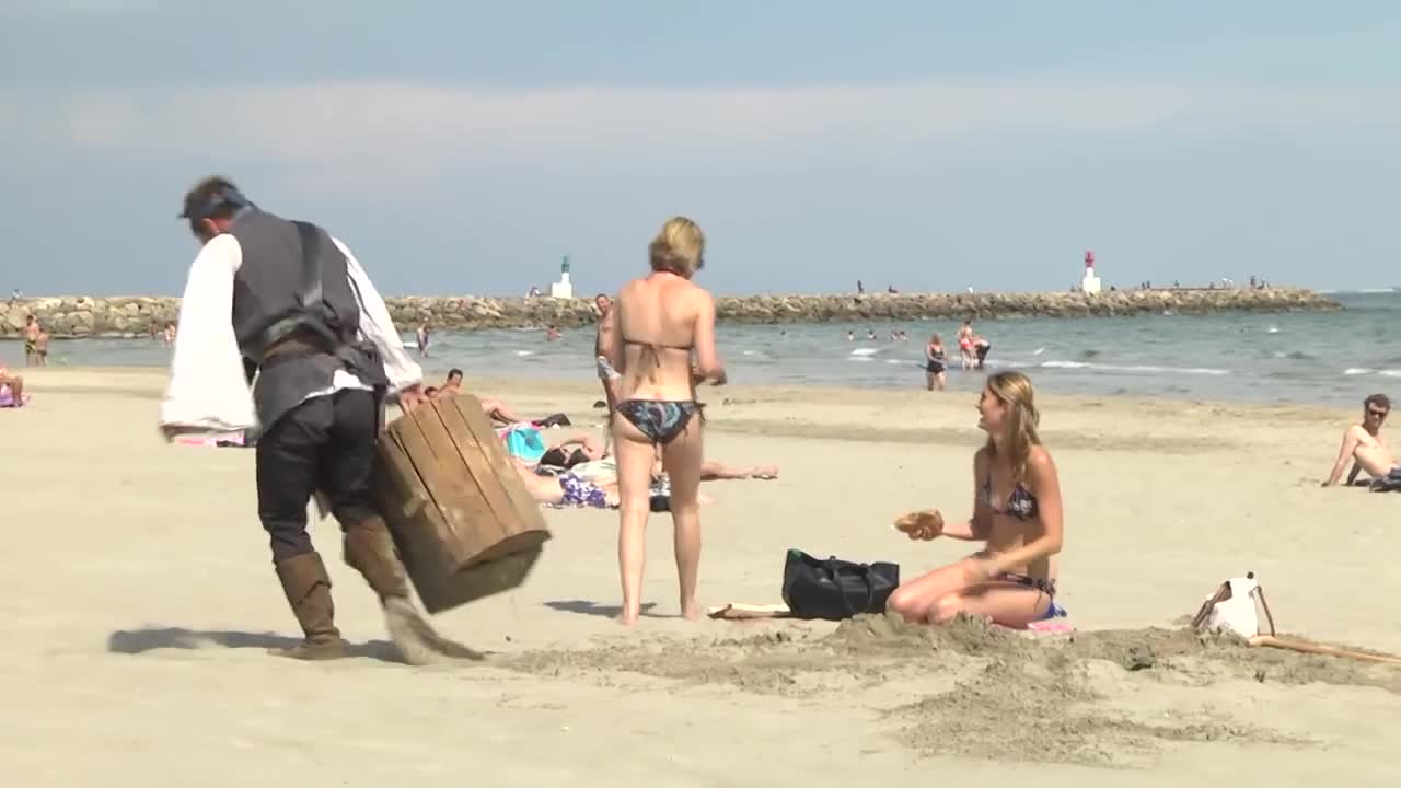 смях / Remi Gaillard карибски пирати