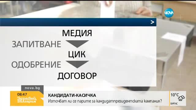 Източват ли се парите за кандидат-президентската кампания?