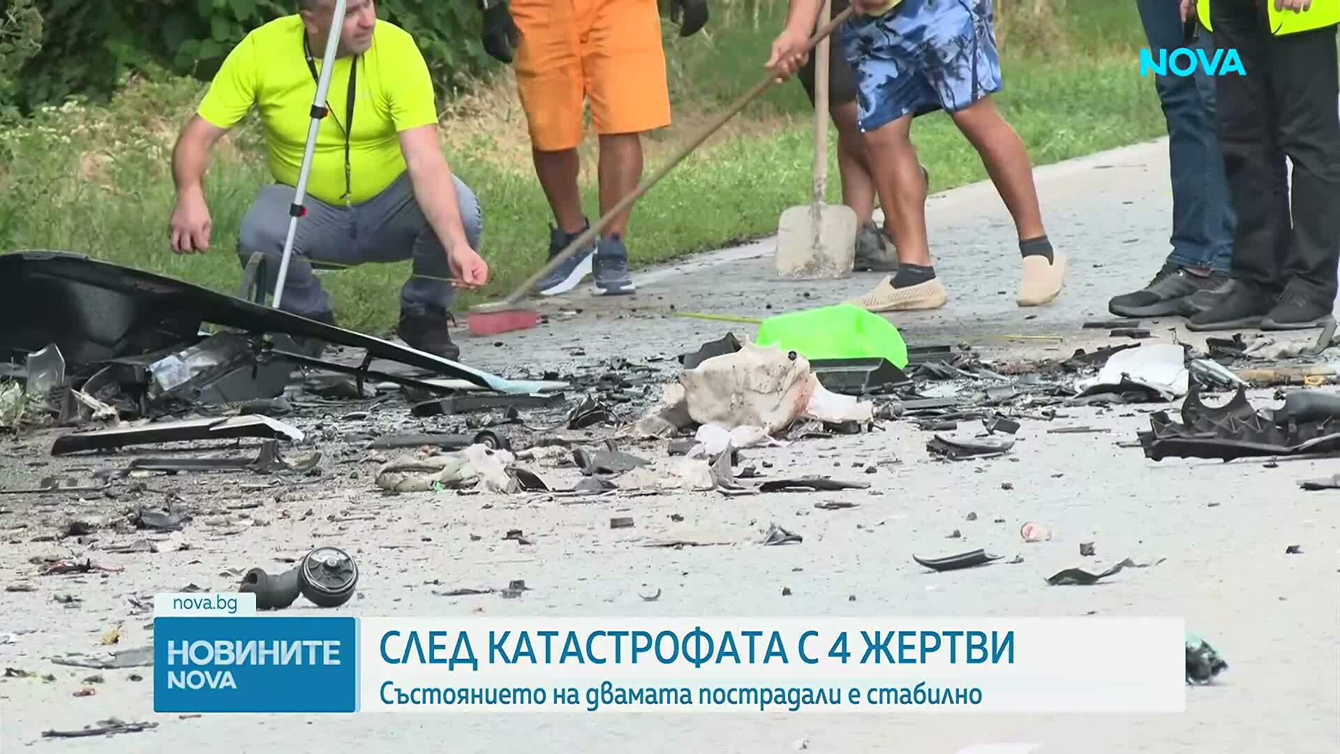 Стабилно е състоянието на двамата пострадали при катастрофата на пътя Русе - Бяла