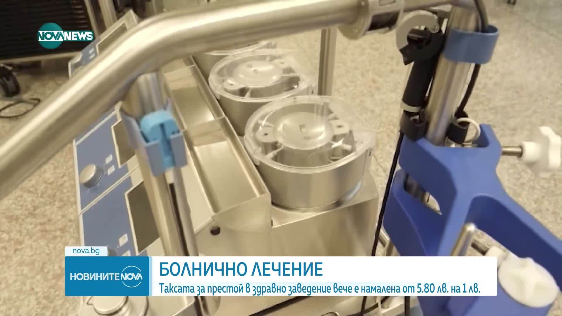Нова потребителска такса за болничен престой