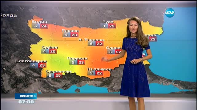 Прогноза за времето (28.09.2016 - сутрешна)