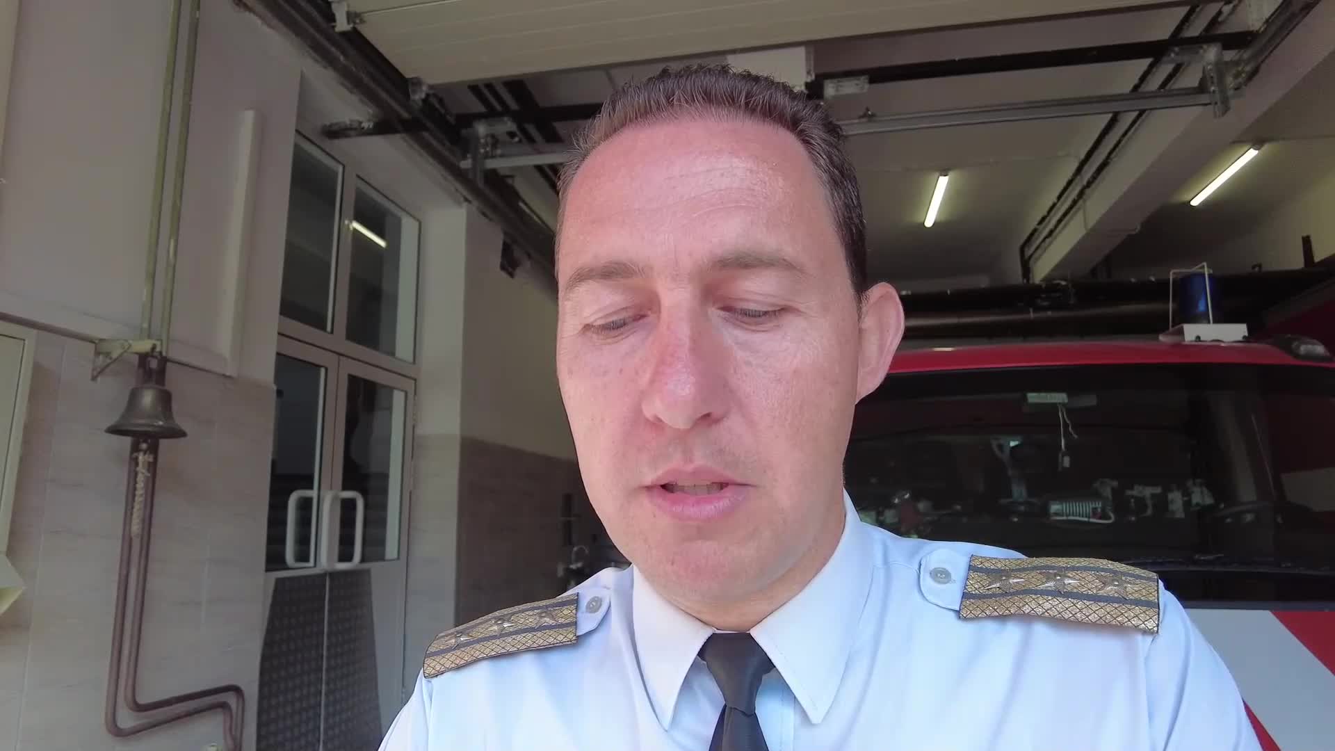 Комисар Николай Николаев за работата на буртаските пожарникари