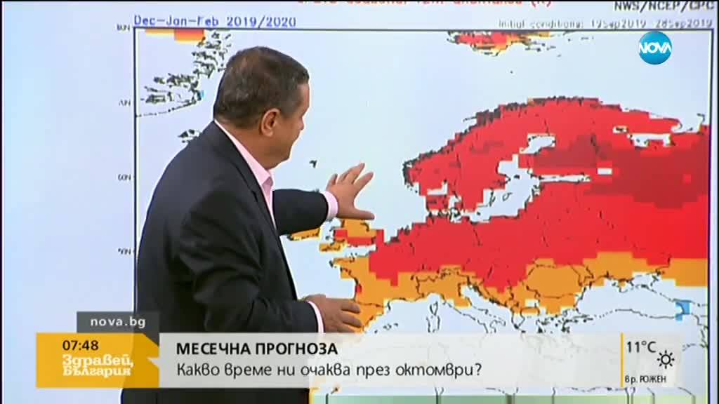 ВРЕМЕТО ПРЕЗ ОКТОМВРИ: Лятото продължава, но докога?