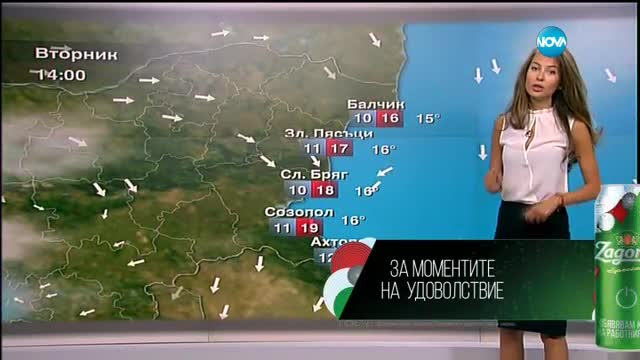 Прогноза за времето (16.05.2016 - централна)