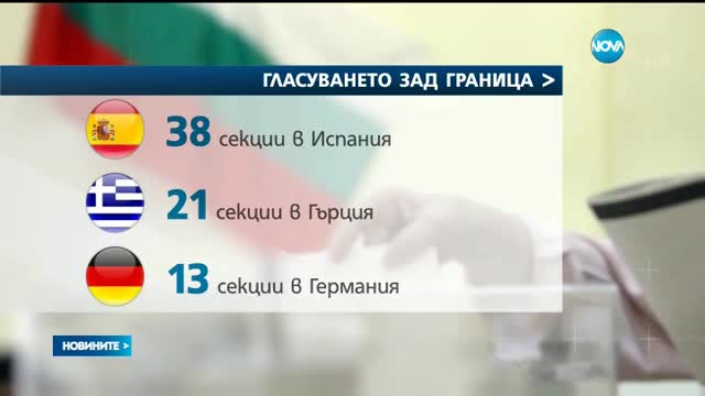 Българите ще гласуват в 70 държави по света - обедна емисия