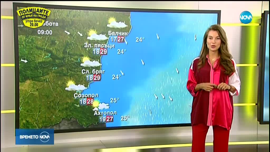 Прогноза за времето (15.09.2018 - сутрешна)