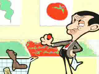 Mr. Bean В супера (анимация)
