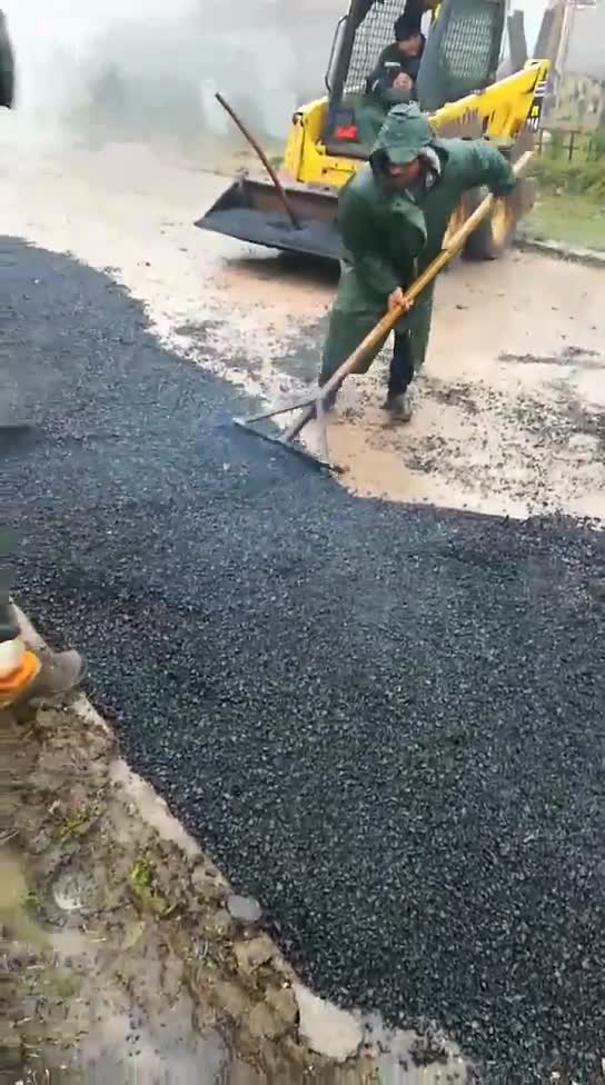 Грубо нарушение при асфалтиране