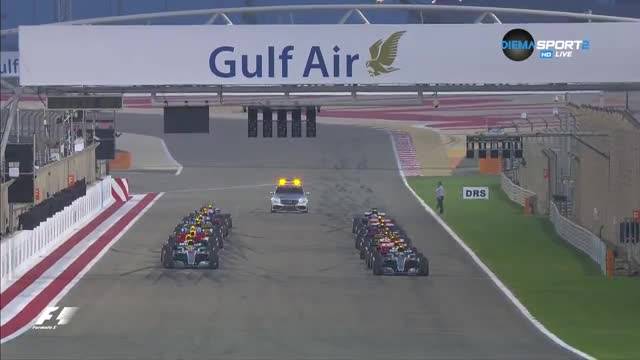 Интересно начало на Гран При на Бахрейн
