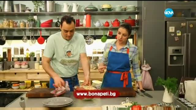 Картофена салата с дресинг от кашу - Бон апети (11.04.2016)