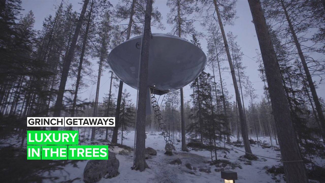 Grinch Getaways: The best Swedish escape is a treehouse