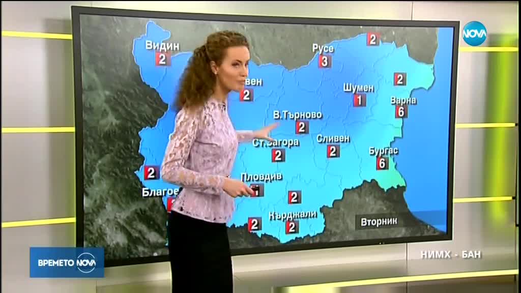 Прогноза за времето (09.01.2018 - сутрешна)
