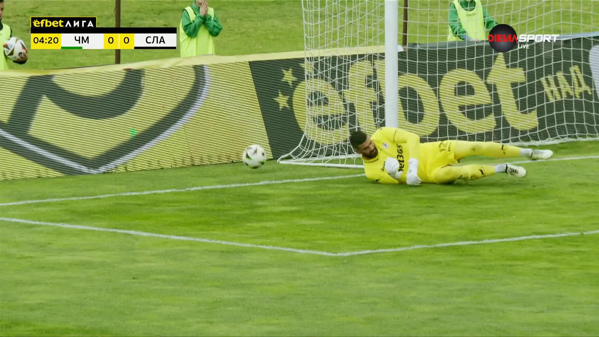 Черно море - Славия 0:0 /първо полувреме/