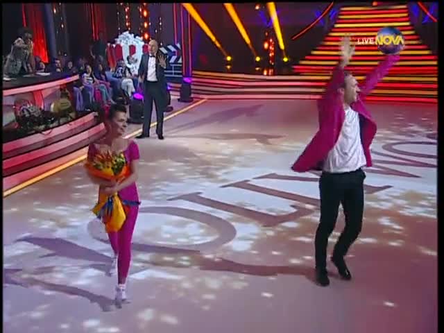 Dancing Stars - Дарин Ангелов и Ани - фрийстайл (08.04.2014 г.)