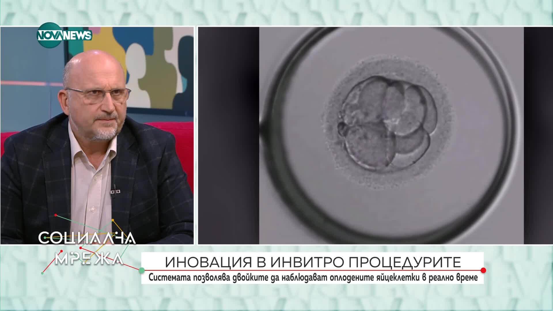 Иновация в инвитро процедурите: наблюдение на ембрионите в реално време