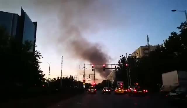 Пожар край ТЕЦ "Север" край Пловдив