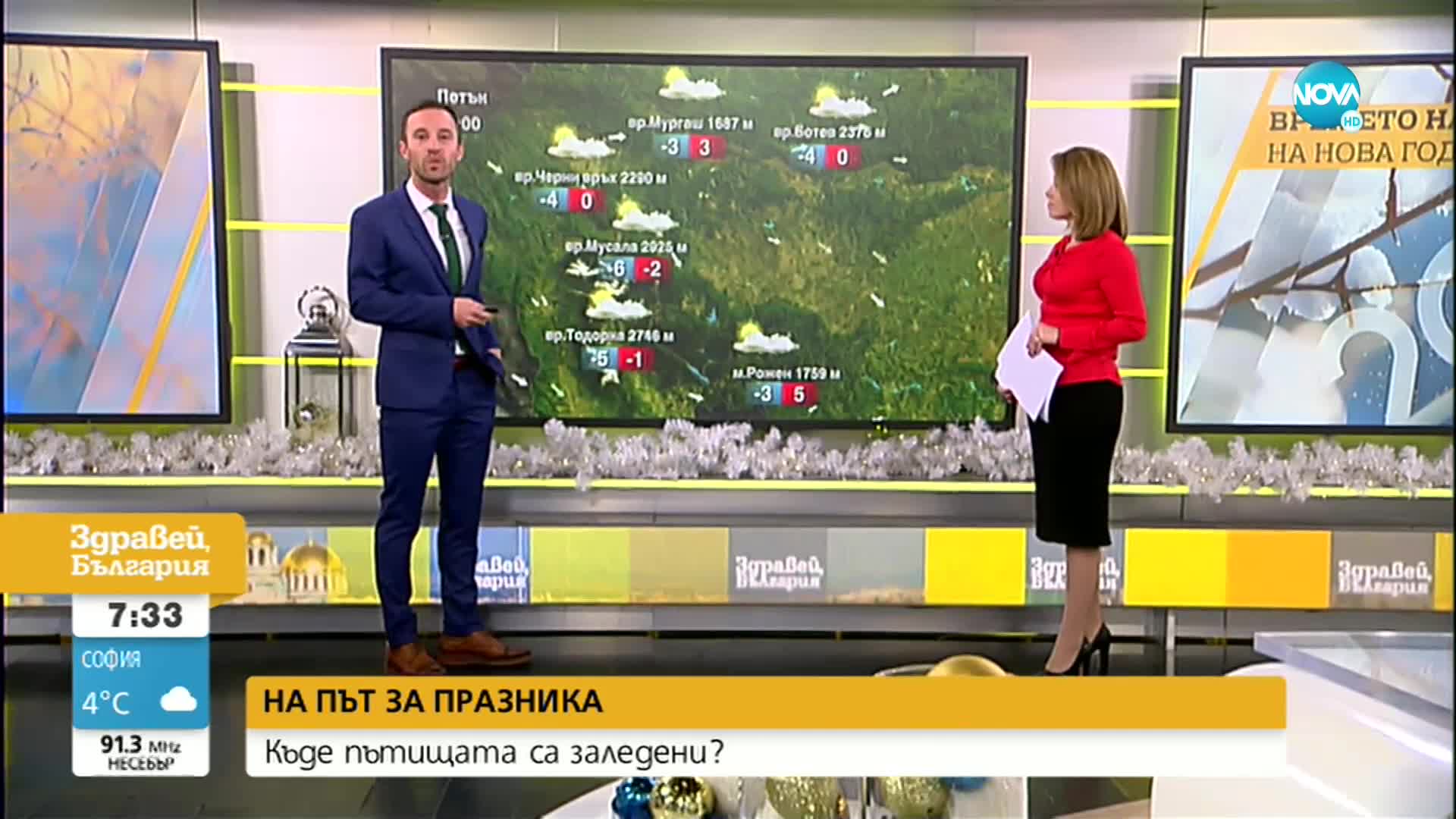 Какво време ни очаква в последния ден за годината